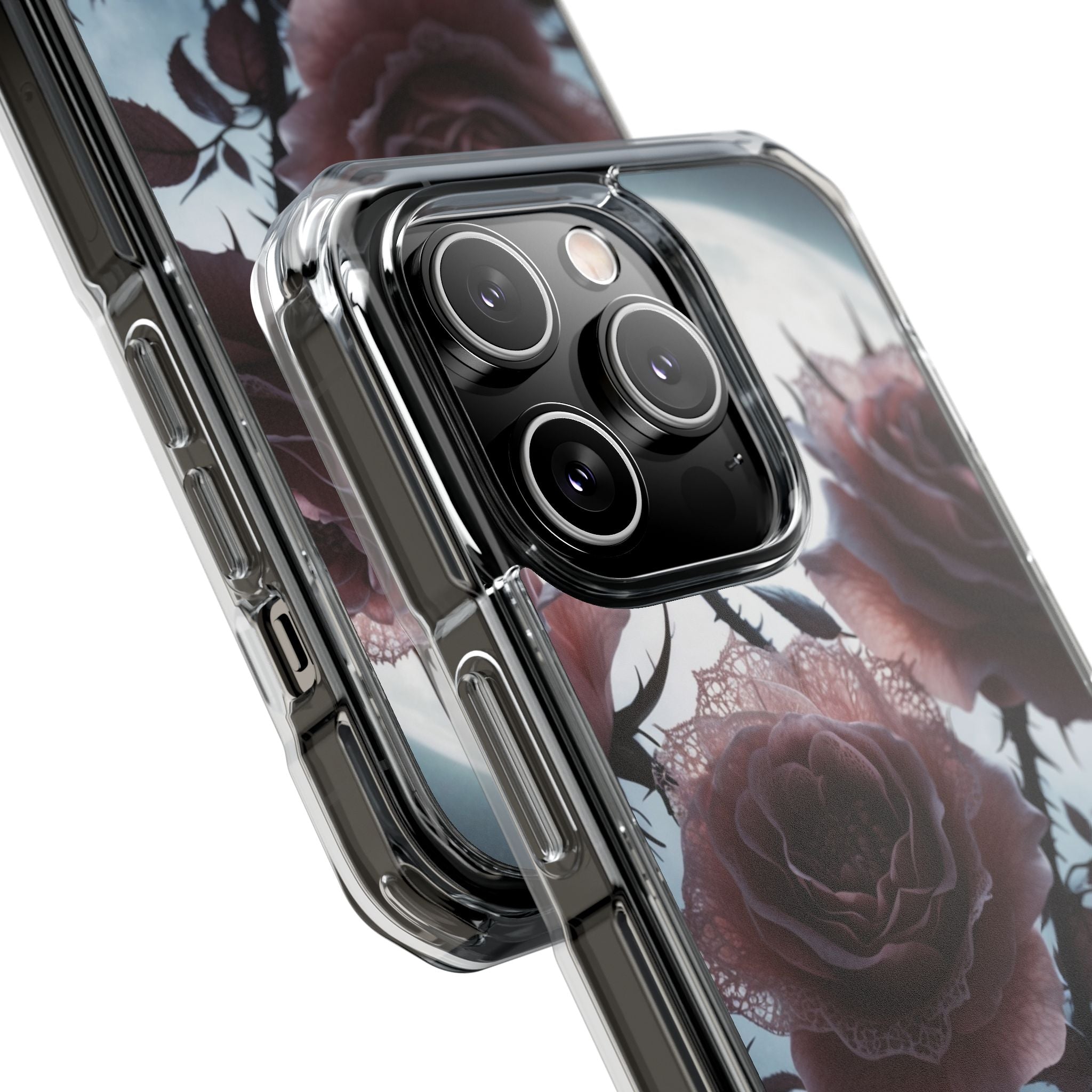 Luminous Rose Thorns iPhone 14 Pro Case - Impact