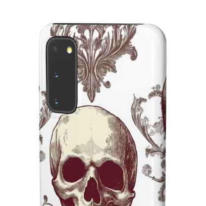 Gothic Skulls and Ornate Foliage Samsung S20 - Slim Phone Case