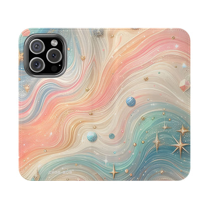 Celestial Waves - iPhone 16 Pro Case - Lompakkokotelo