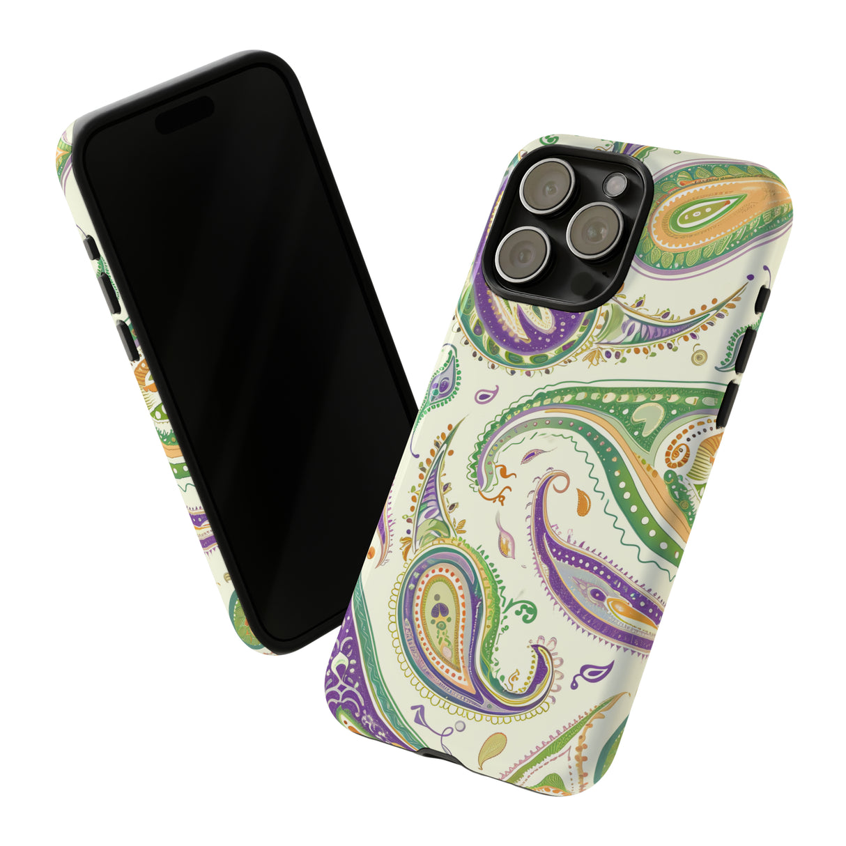 Paisley Pastel Elegance - Protective Phone Case