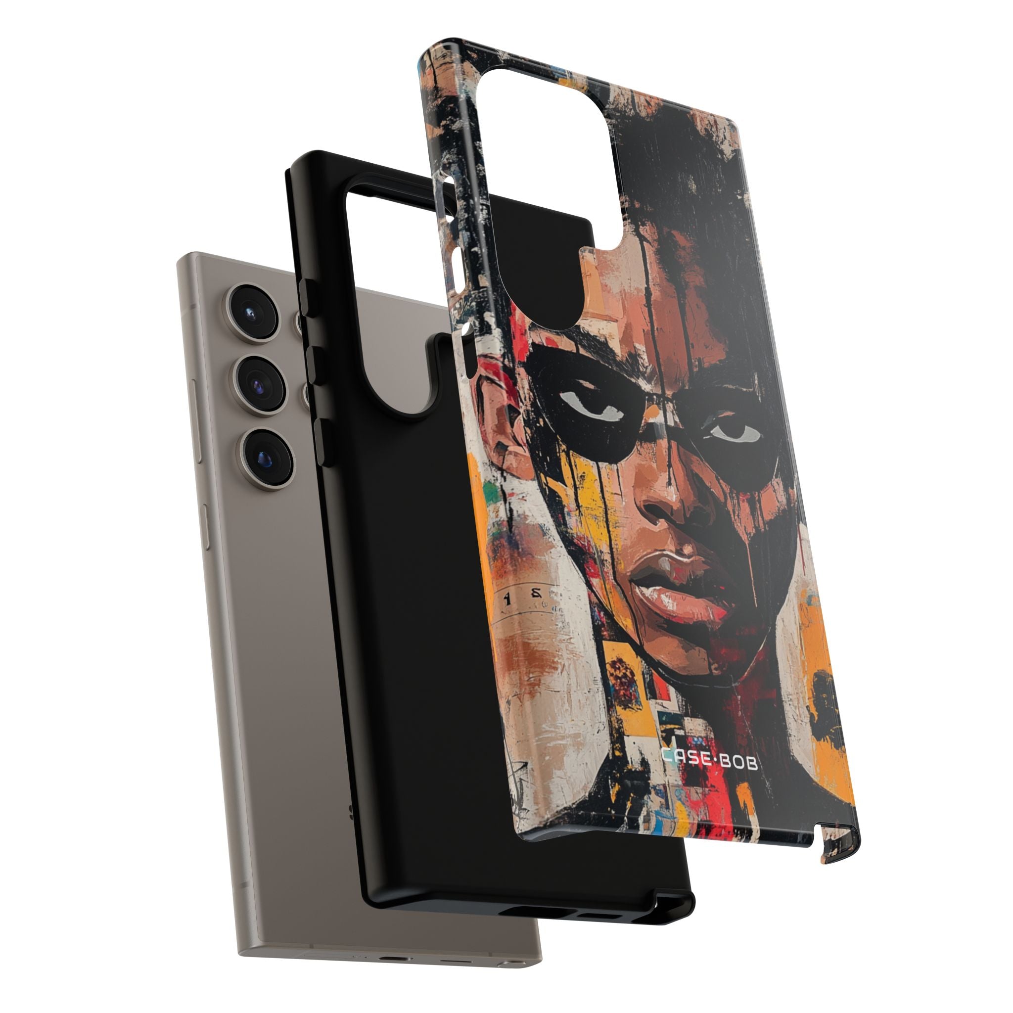 Masked Portrait Drips Samsung S24 Ultra Case - Tough