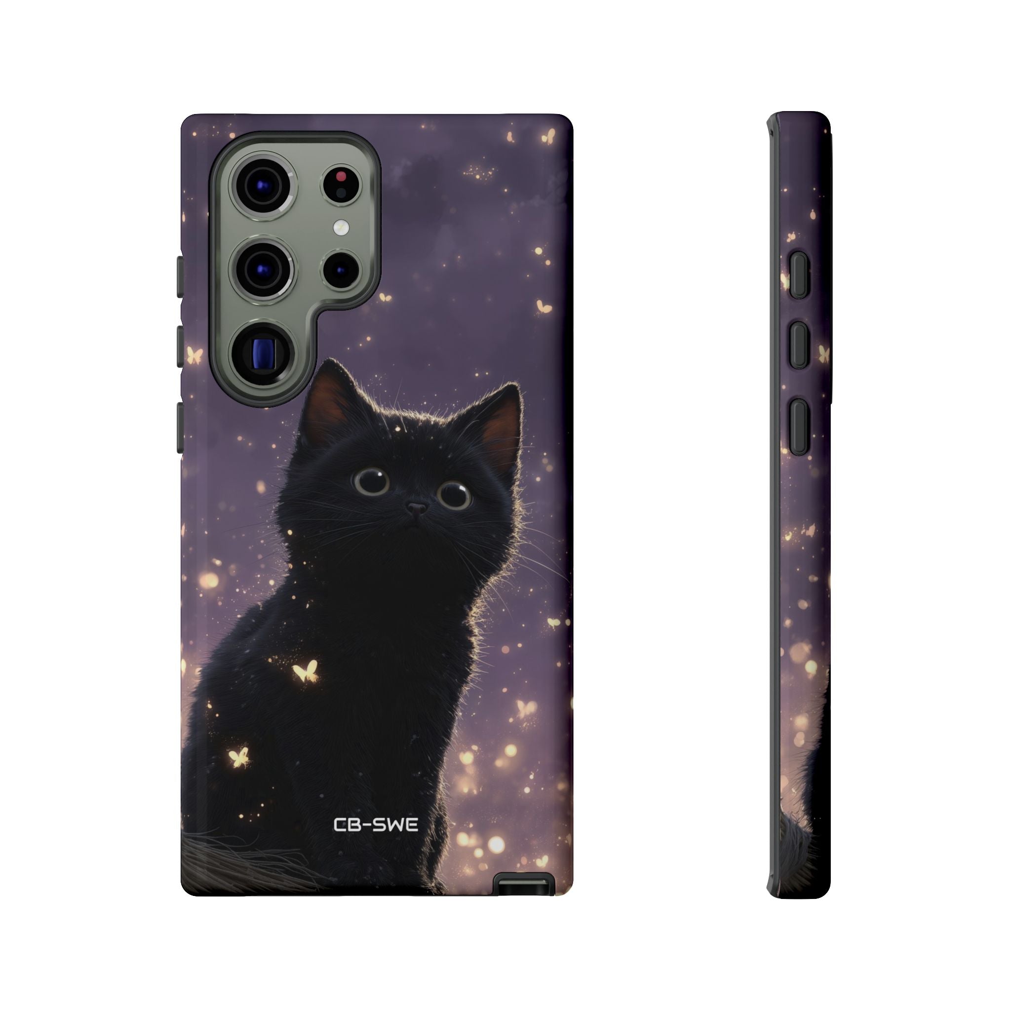 Whimsical Cat Soars - Samsung Case