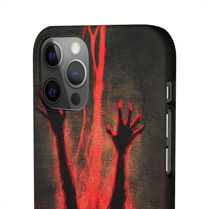 Gothic Crimson Ascension iPhone 12 - Slim Phone Case