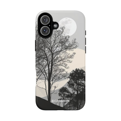 Moonlit Serenity: Minimalist Nature Design - for iPhone 16