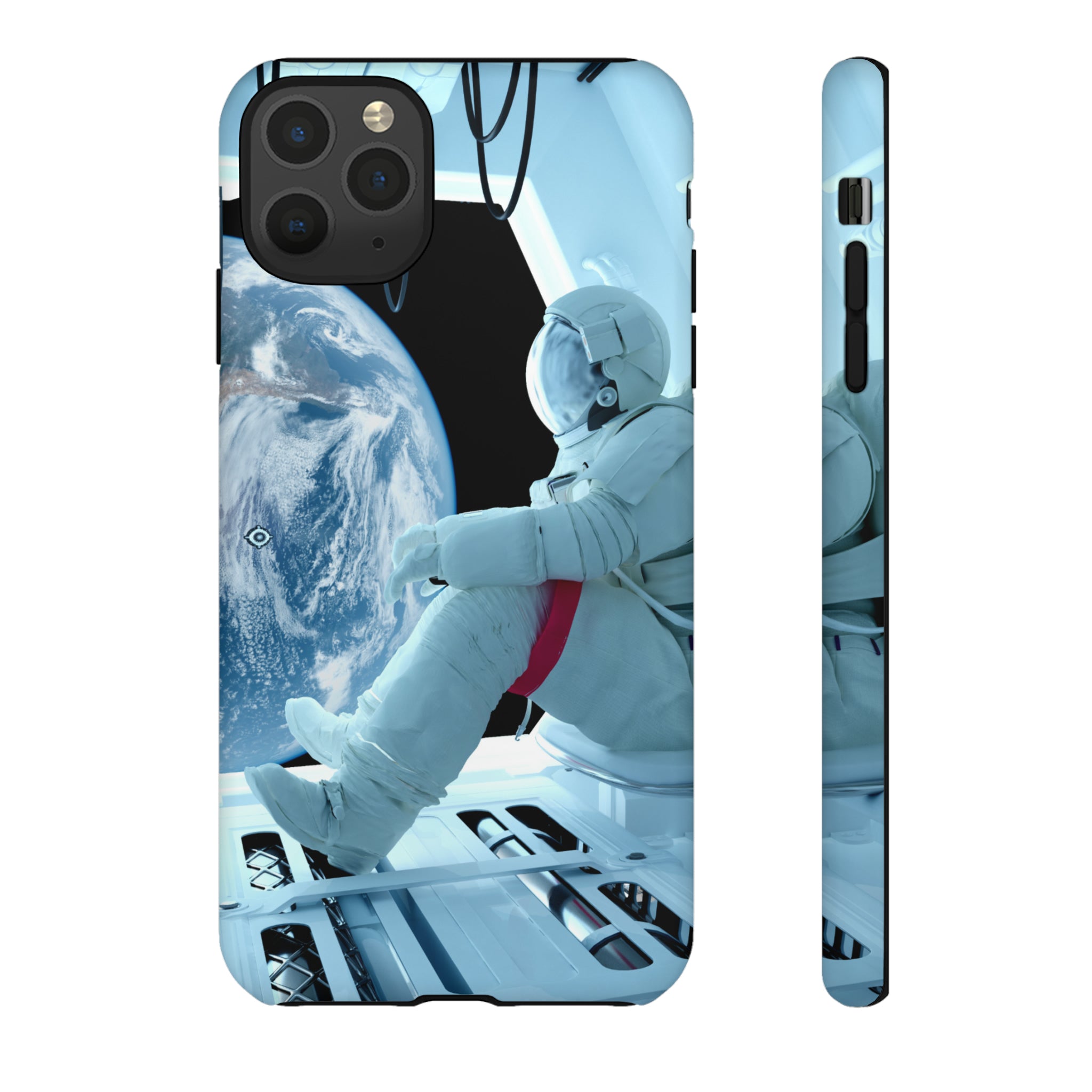 Astronaut inside Shuttle - Protective Phone Case