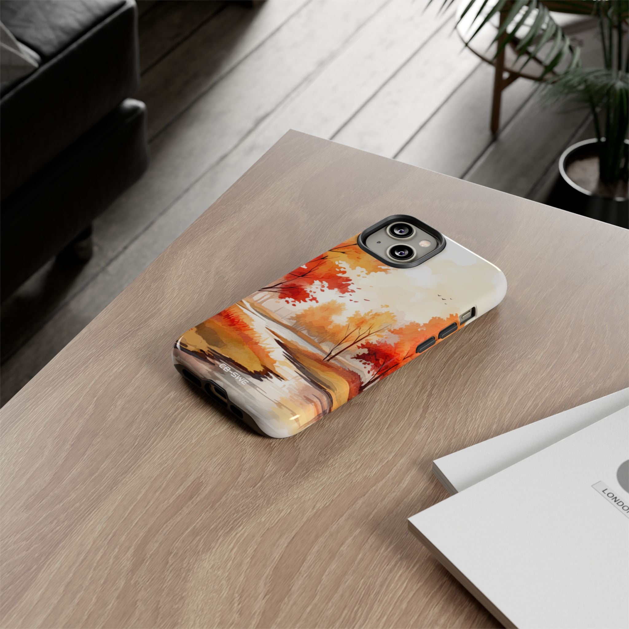 Autumn Leaves Dance - iPhone Case