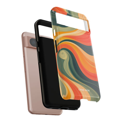 Swirling Ember Google Pixel 8 Case - Tough