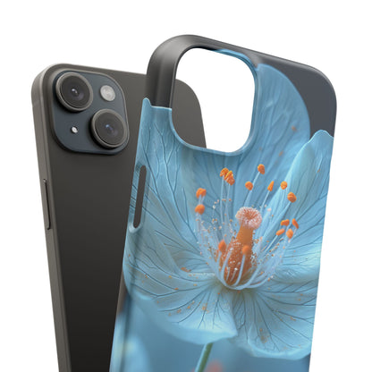 Luminous Flower Essence iPhone 15 - Slim Phone Case