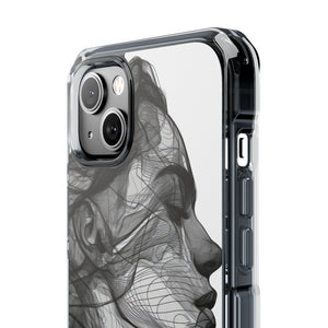 Ethereal Lines - Phone Case for iPhone (Clear Impact - Magnetic)