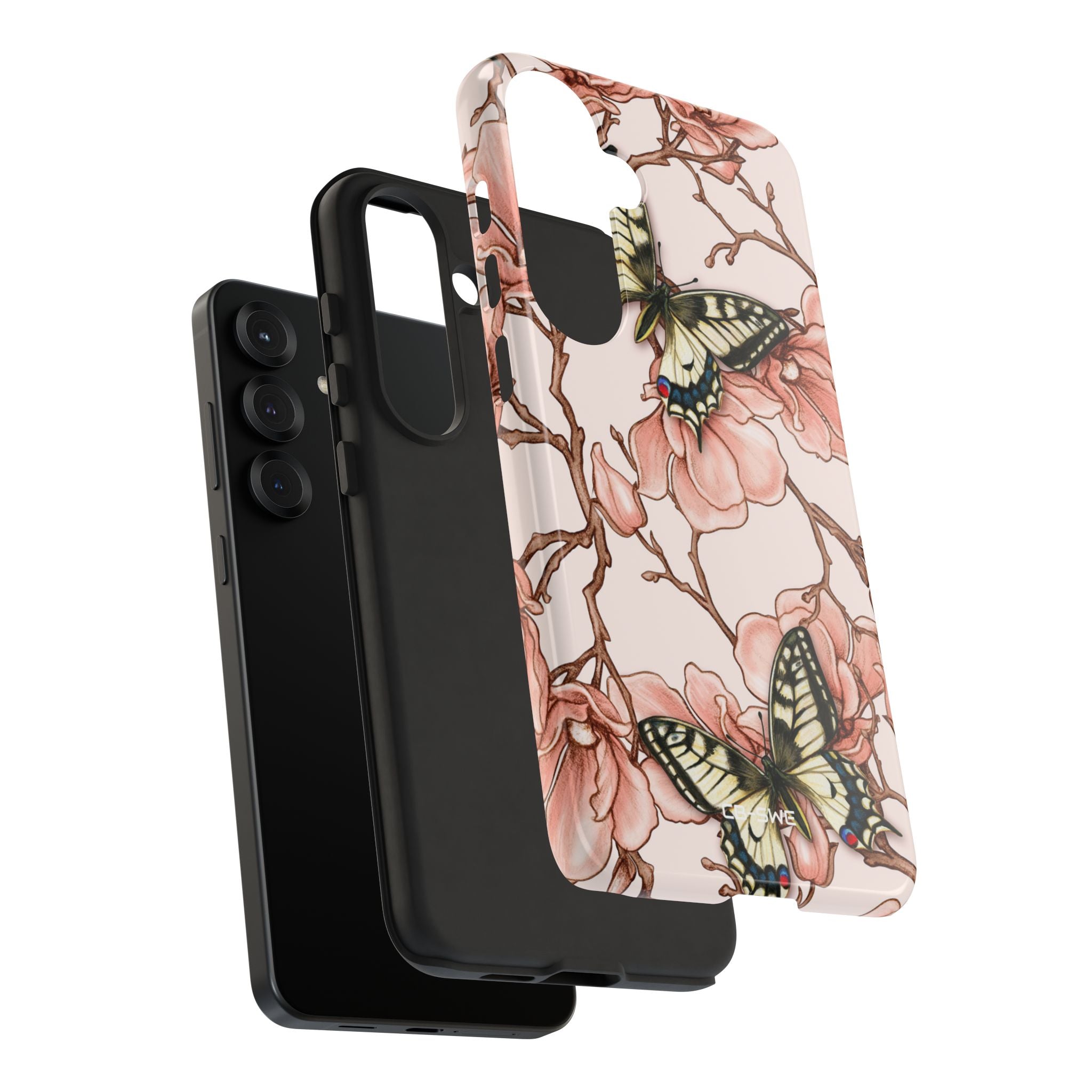 Butterflies and Magnolias Harmony - Samsung Case
