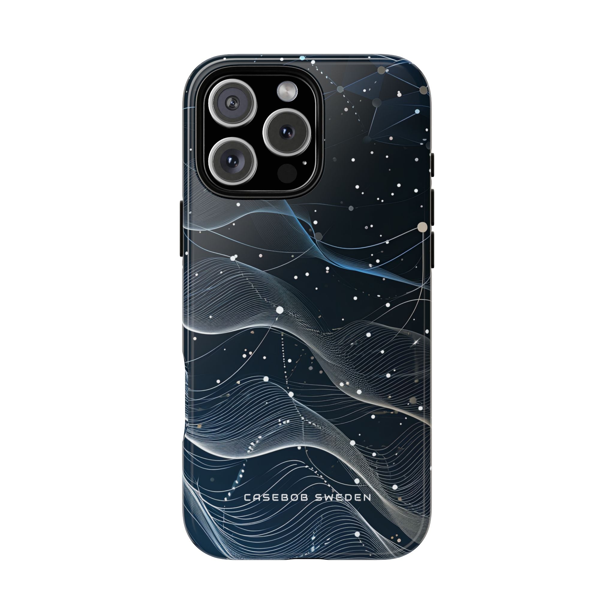 Gradient Neural Waves iPhone 16 - Tough Phone Case