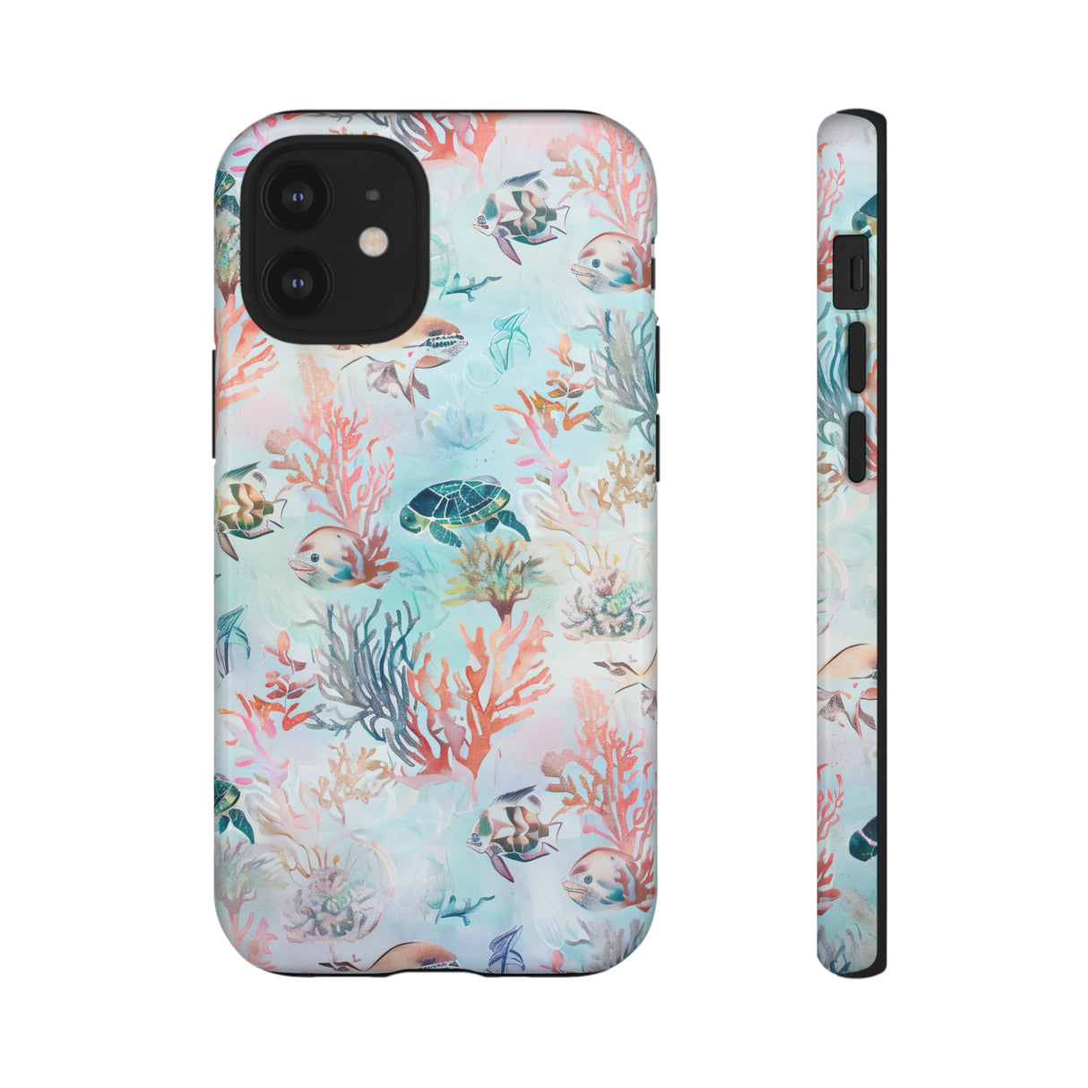 Pastel Underwater Serenade - Protective Phone Case