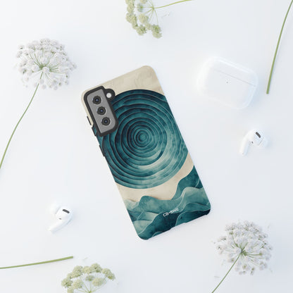 Waves Embrace Circles - Samsung Case