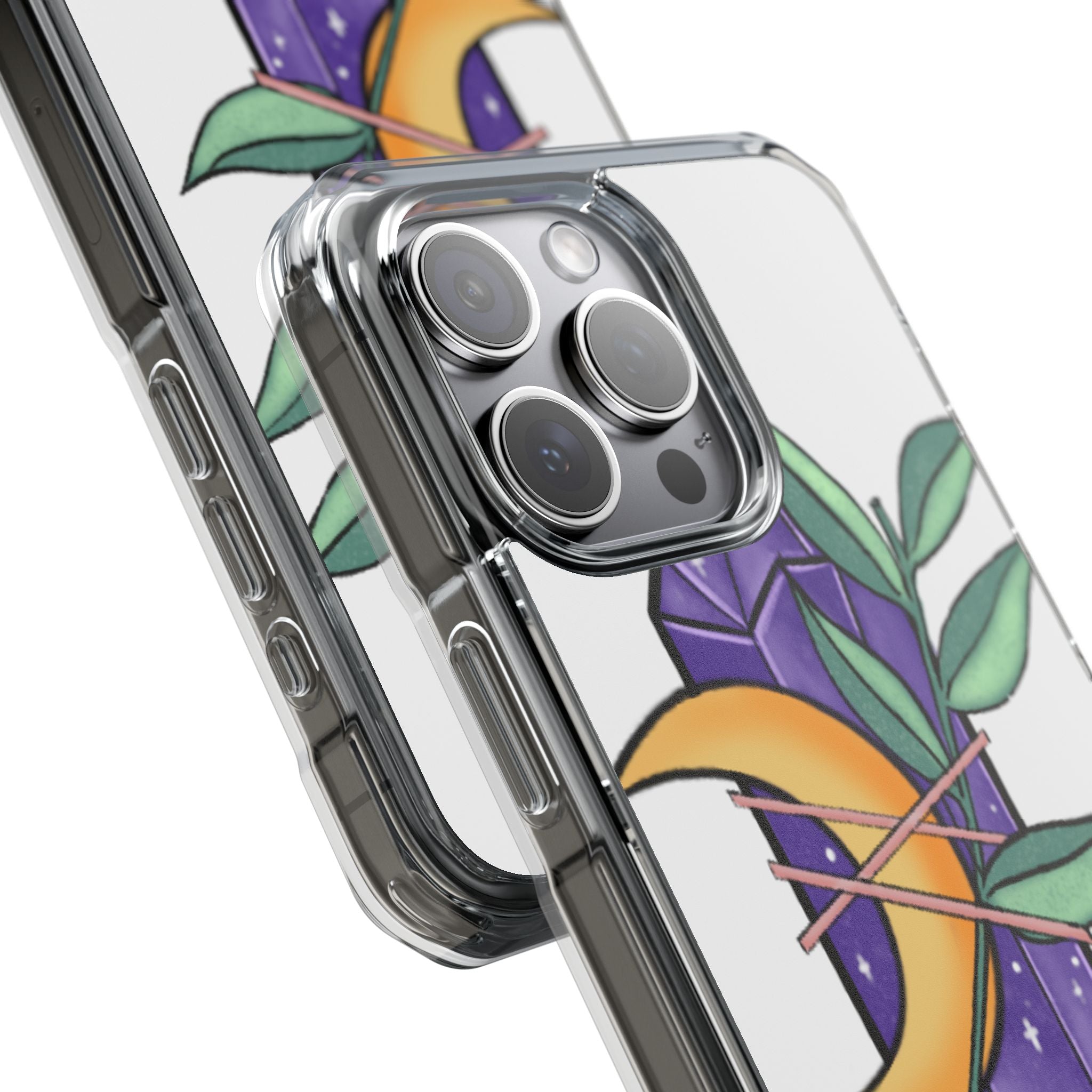 Mystical Moon Crystal iPhone Case - Impact