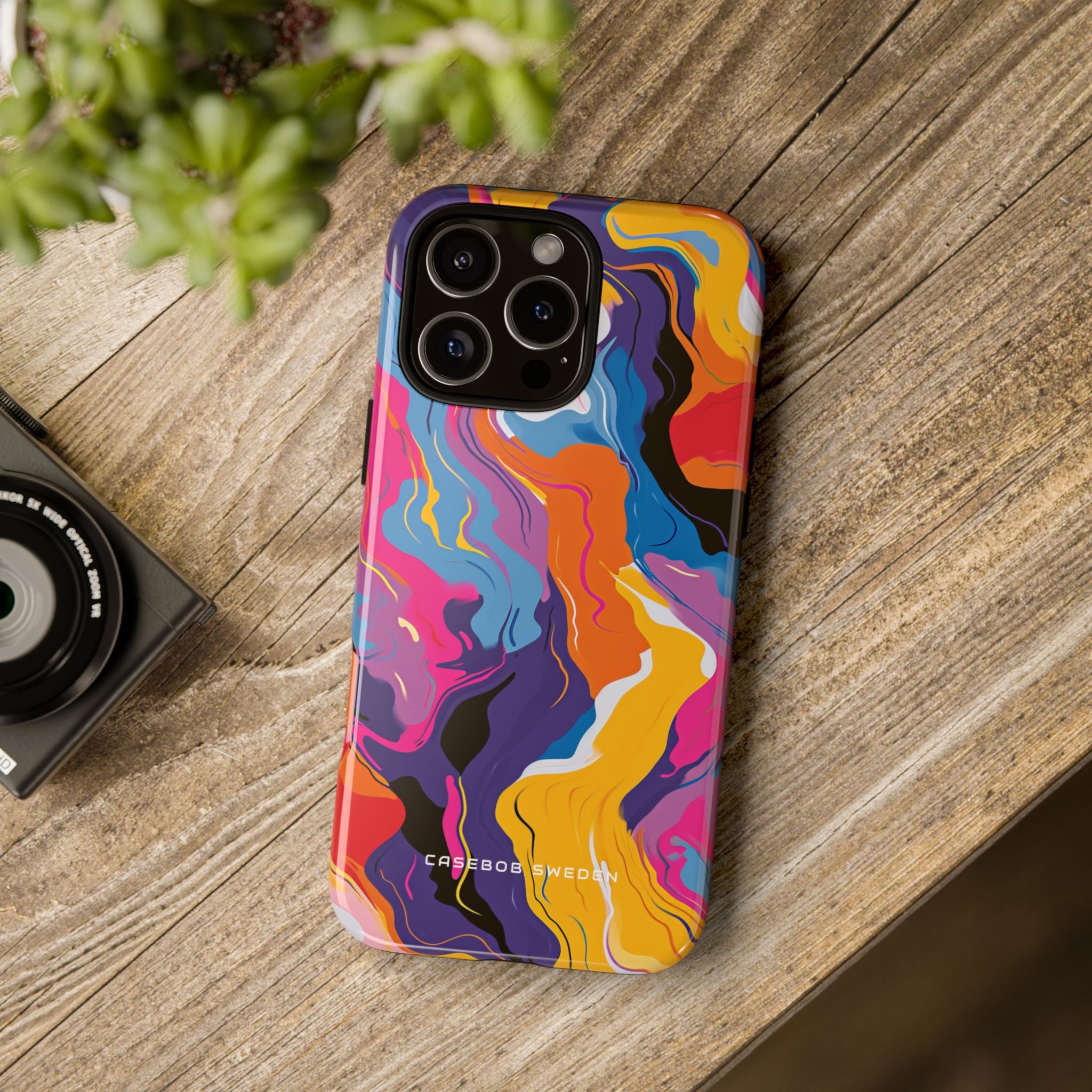 Vortex Colorwave iPhone 16 - Tough Phone Case