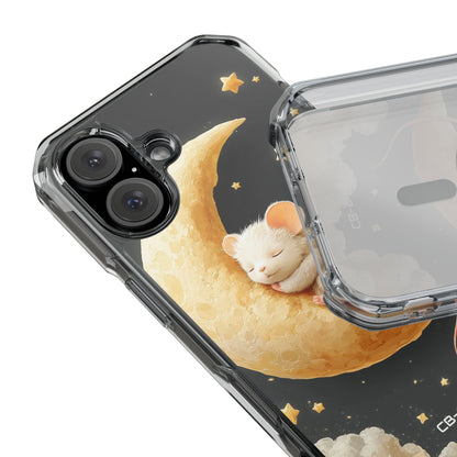 Moon Cradles Mouse iPhone Case - Impact