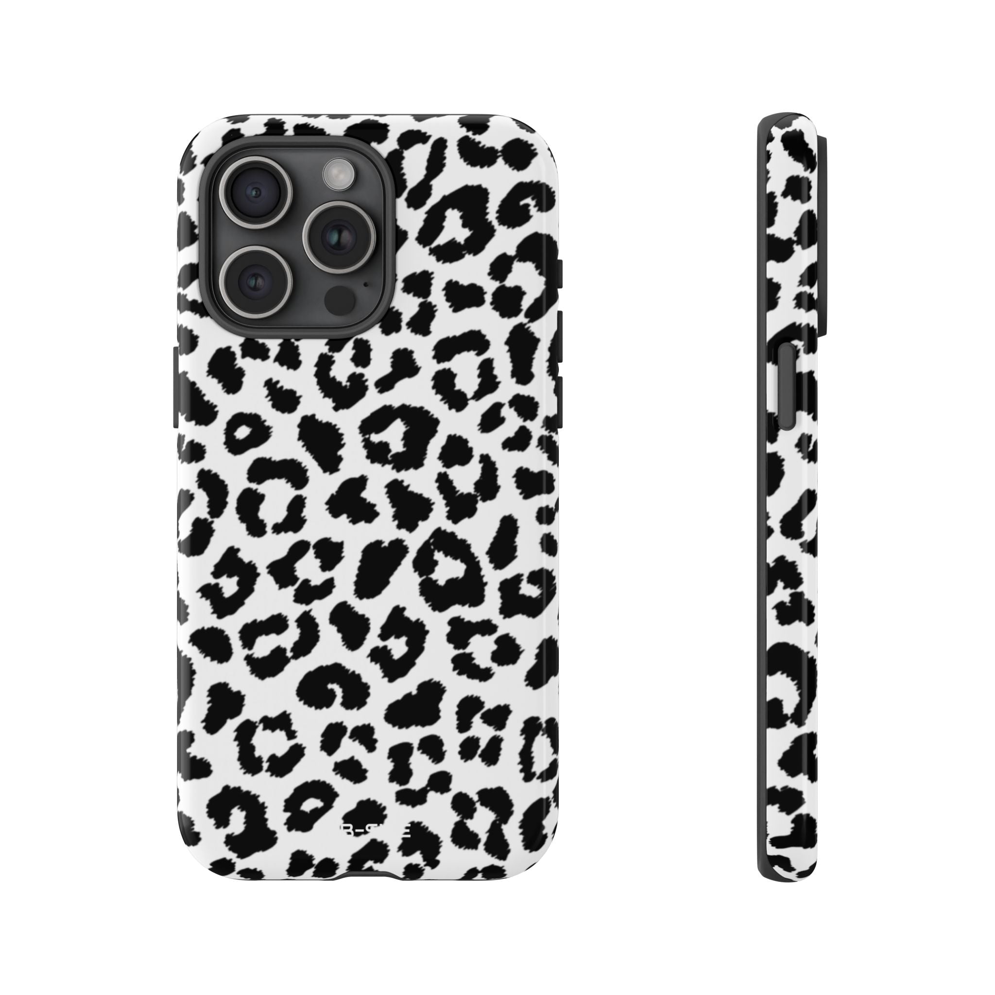 Monochrome Leopard Essence - iPhone Case
