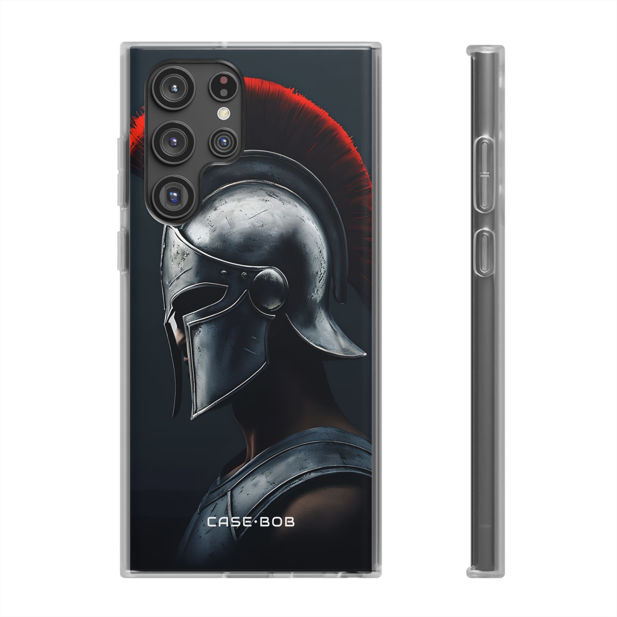 Silver Centurion Samsung S22 Ultra Case - Soft