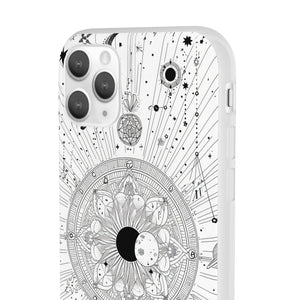 Himmlisches Mandala Mystique | Flexible Handyhülle für iPhone