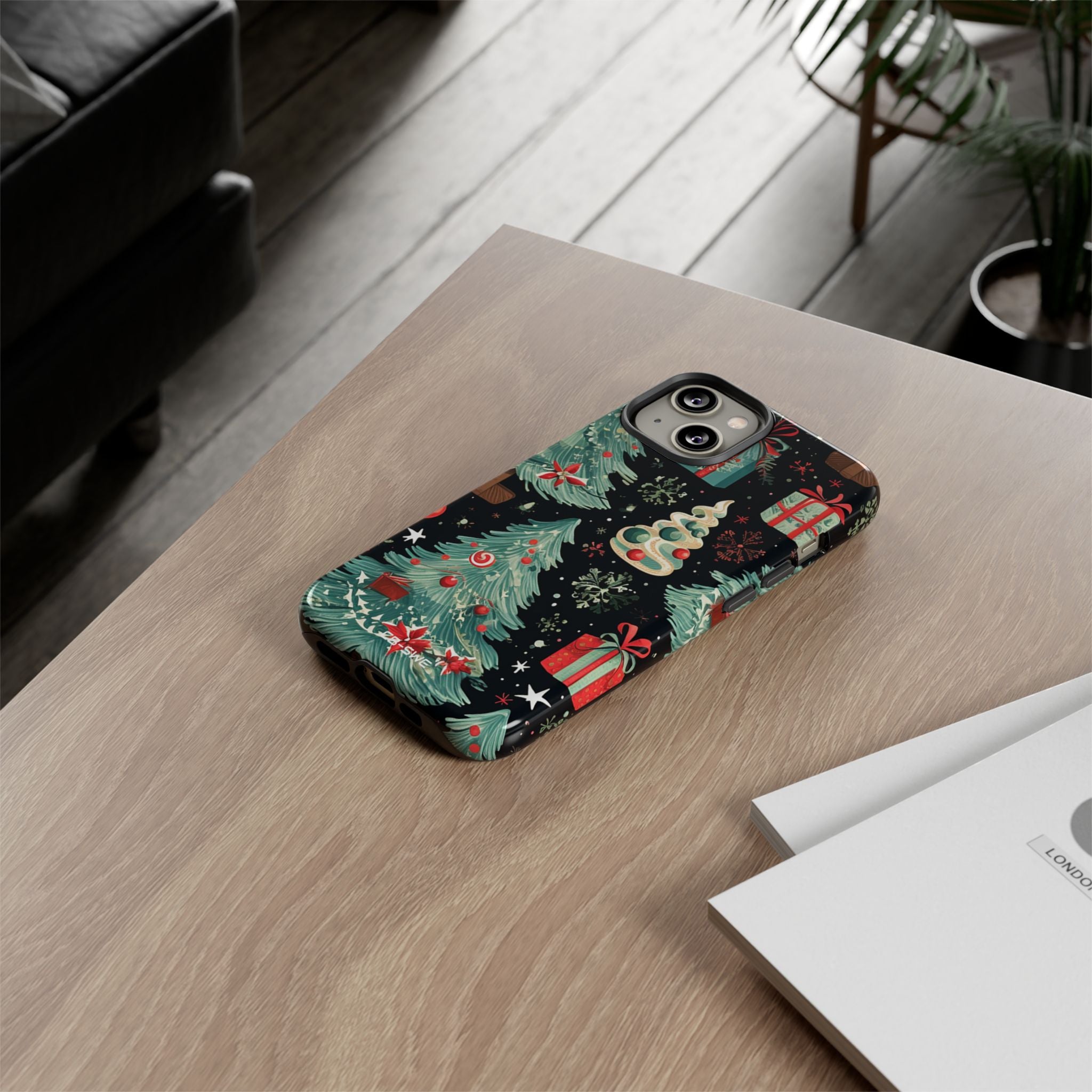 Christmas Trees Sparkle - iPhone Case
