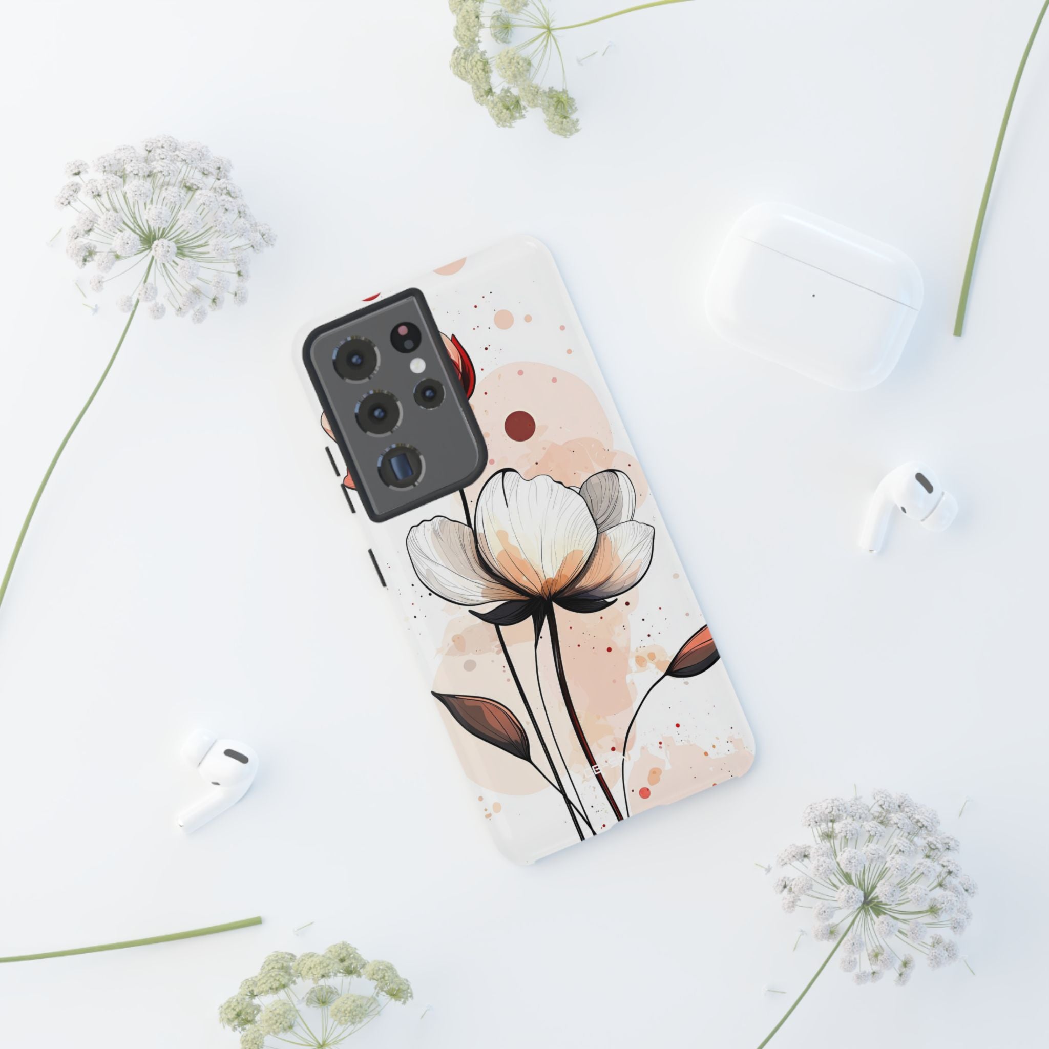 Vibrant Floral Elegance - Samsung Case