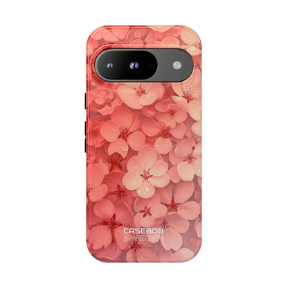 Blush Garden Bloom Google Pixel 9 - Tough