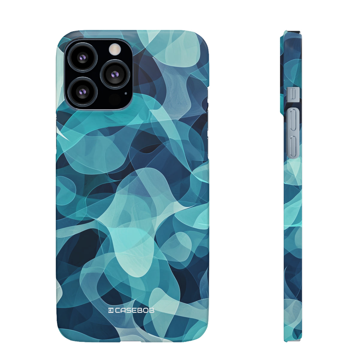 Cool Tones Showcase | Handyhülle für iPhone (Slim Case)