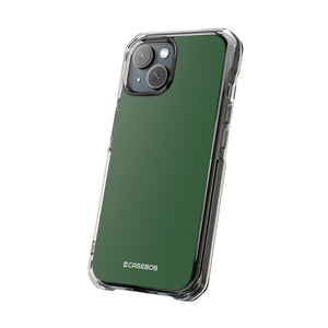 Hunter Green | Handyhülle für iPhone (Clear Impact Case – magnetisch)