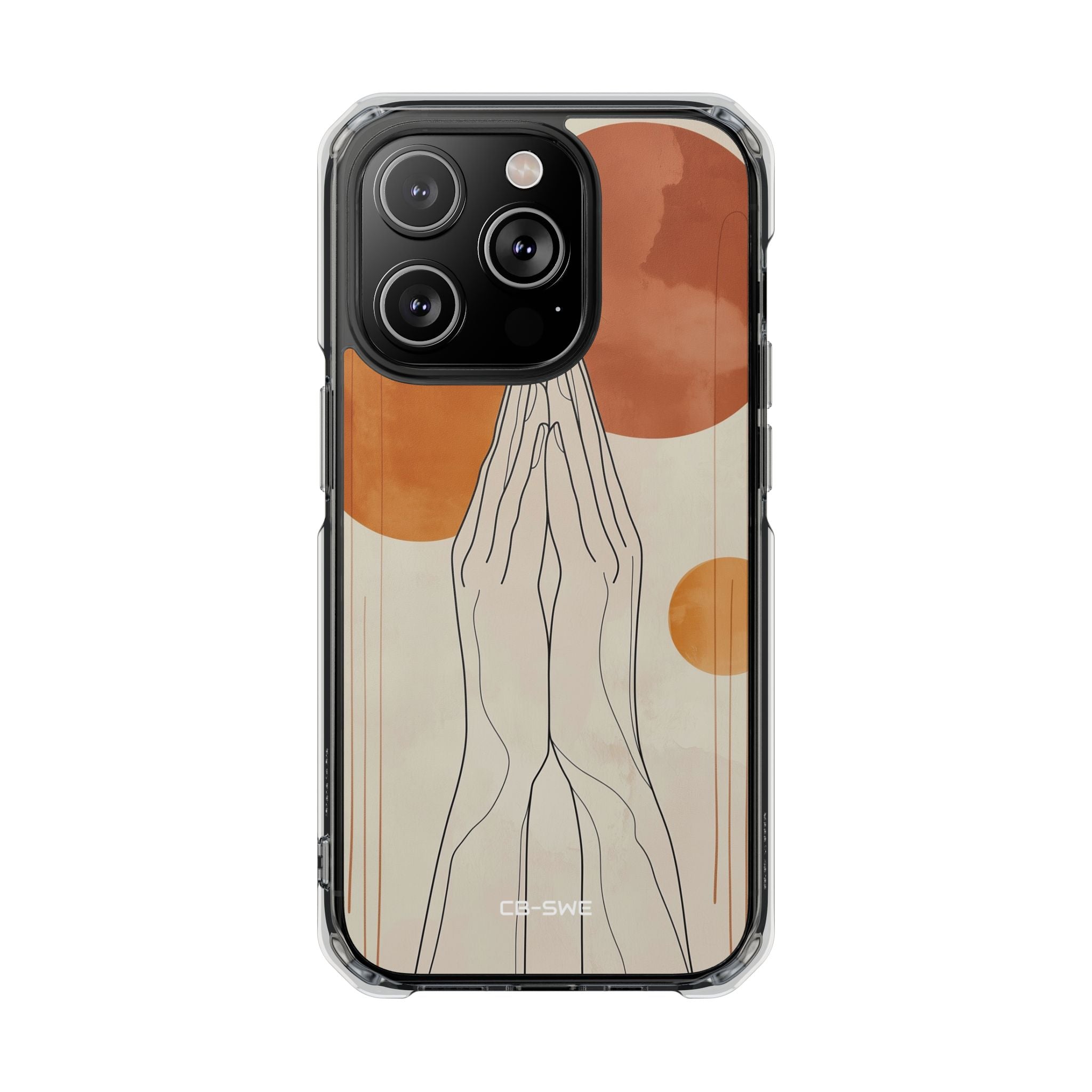 Prayers Encircle Hands iPhone Case - Impact
