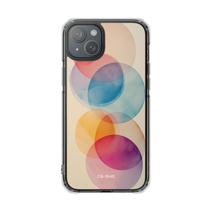 Circles Embrace Light iPhone Case - Impact