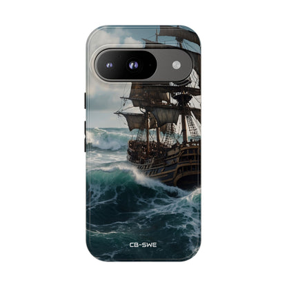 Ship Faces Waves - Google Pixel Case