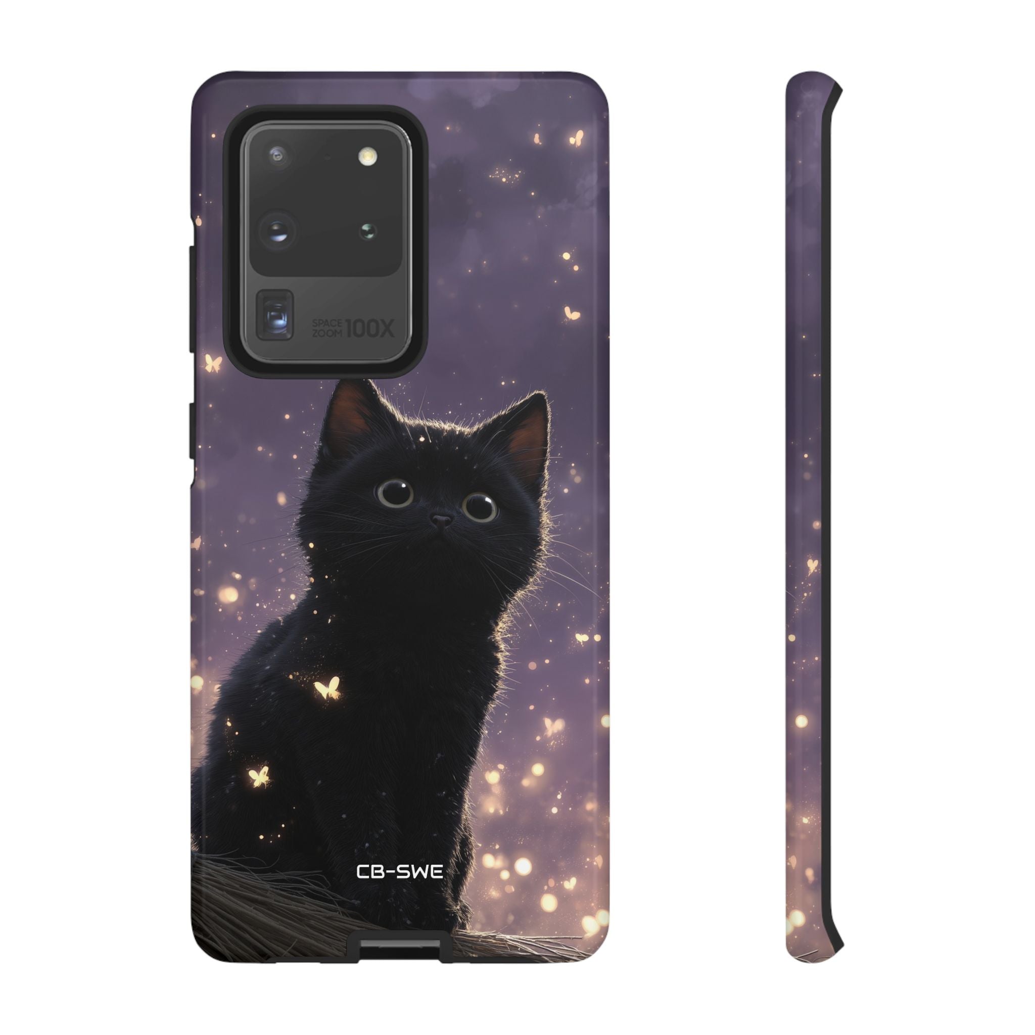 Whimsical Cat Soars - Samsung Case