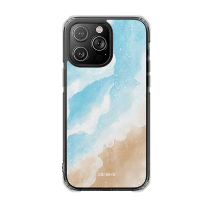 Serene Coastal Whispers iPhone Case - Impact