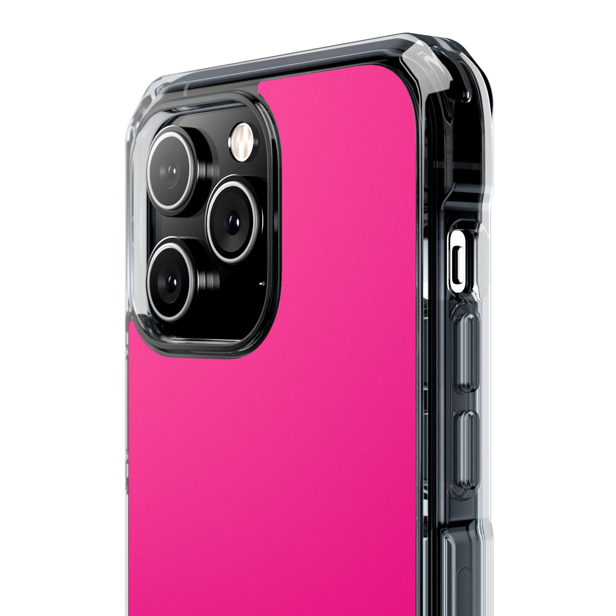 Deep Pink | Phone Case for iPhone (Clear Impact Case - Magnetic)