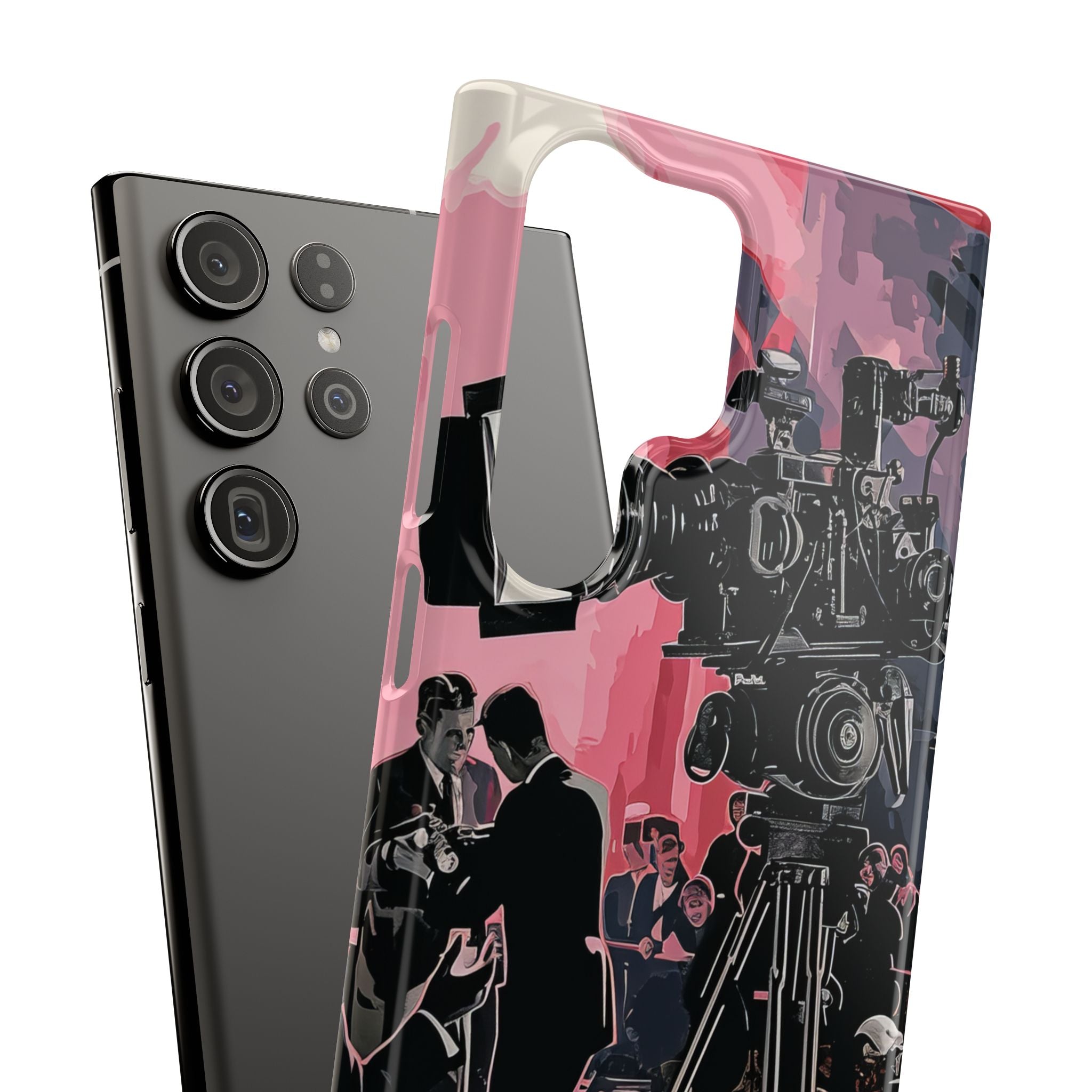 Retro Cinematic Spotlight Samsung S23 - Slim Phone Case