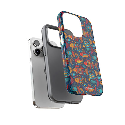 Fish Dance Joyfully - iPhone Case