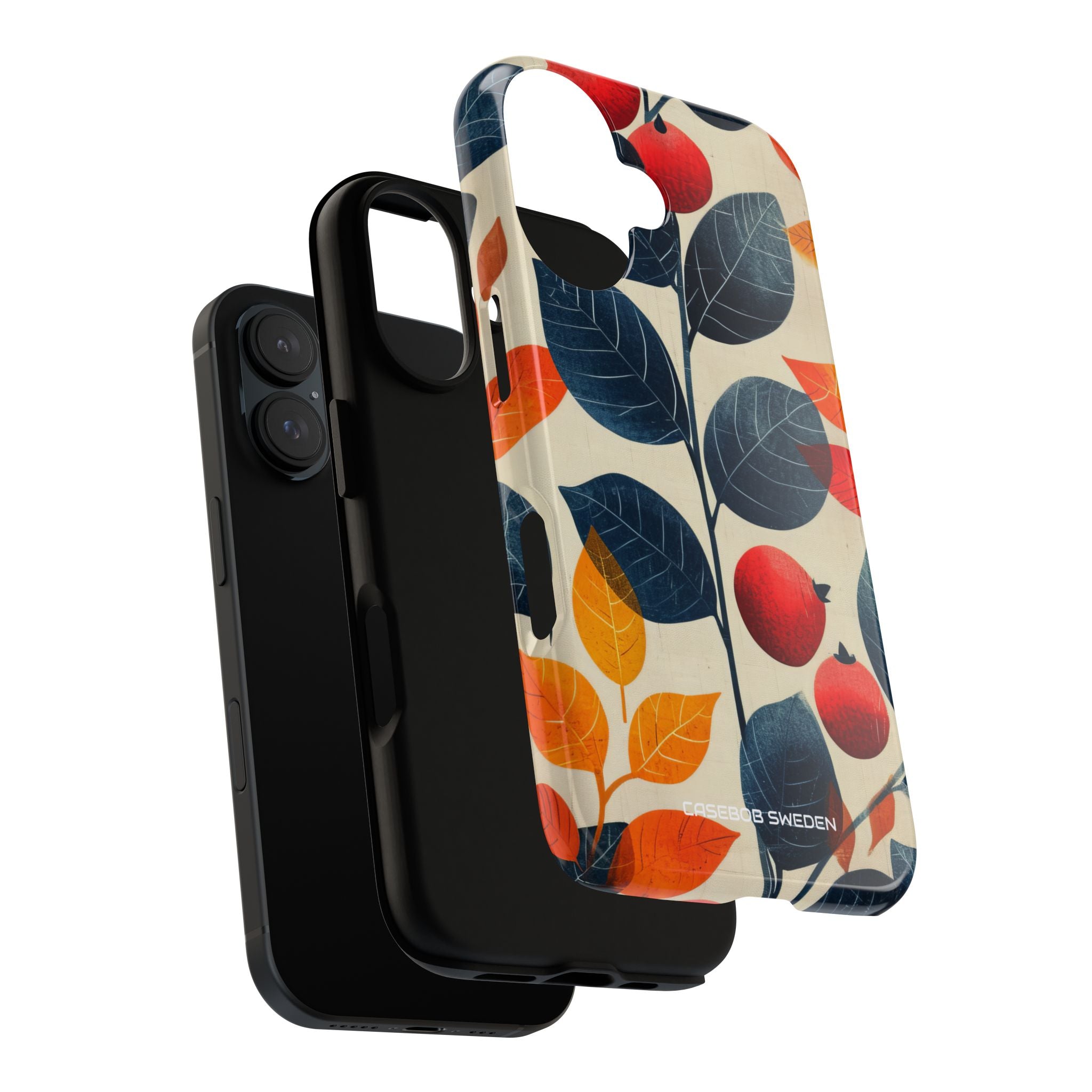 Autumn Nature Pattern - Tough iPhone 16 Phone Case