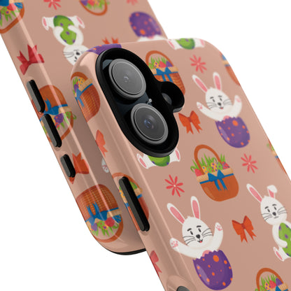 Bunnies Hold Eggs - iPhone Case