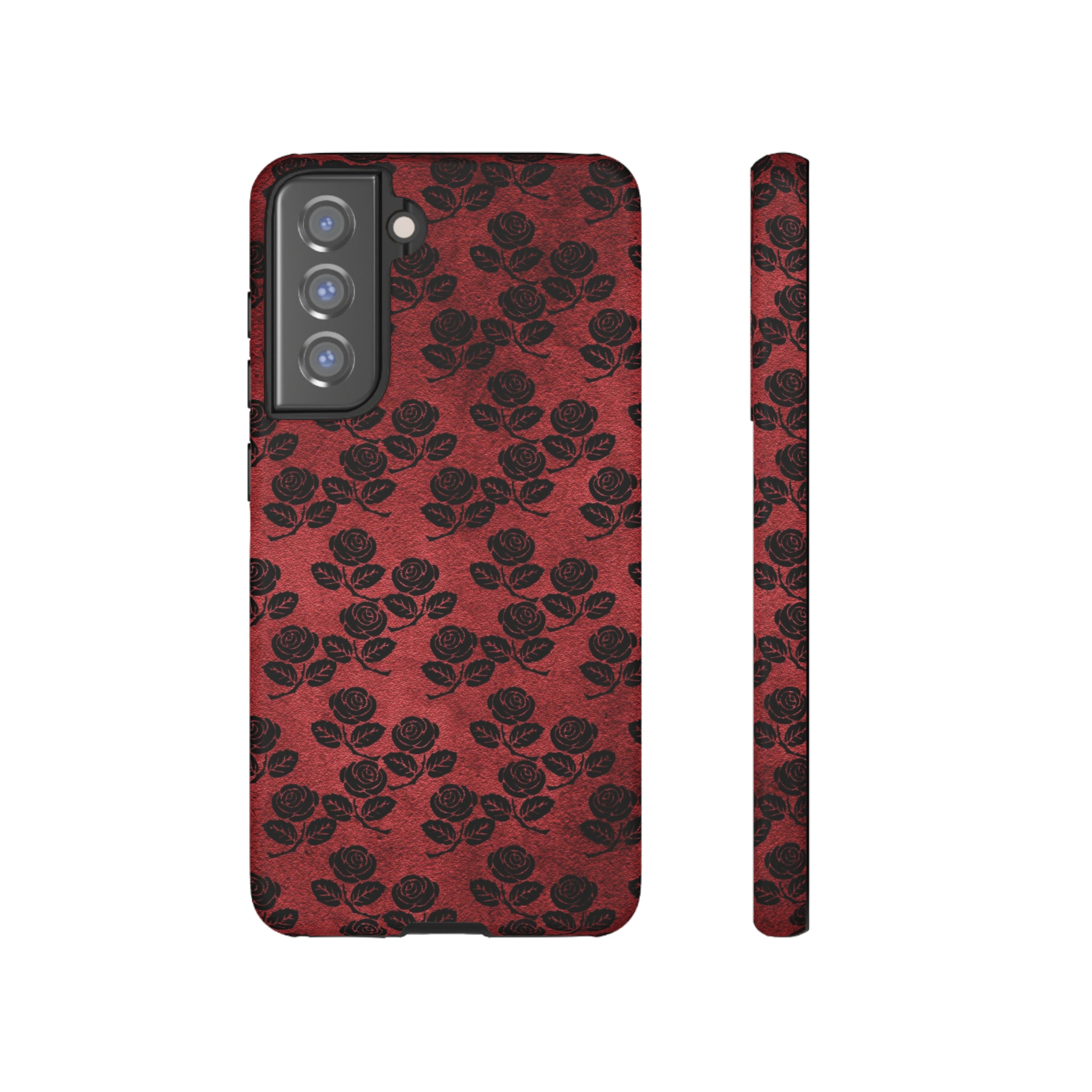 Rosemony Gothic Flower - Protective Phone Case