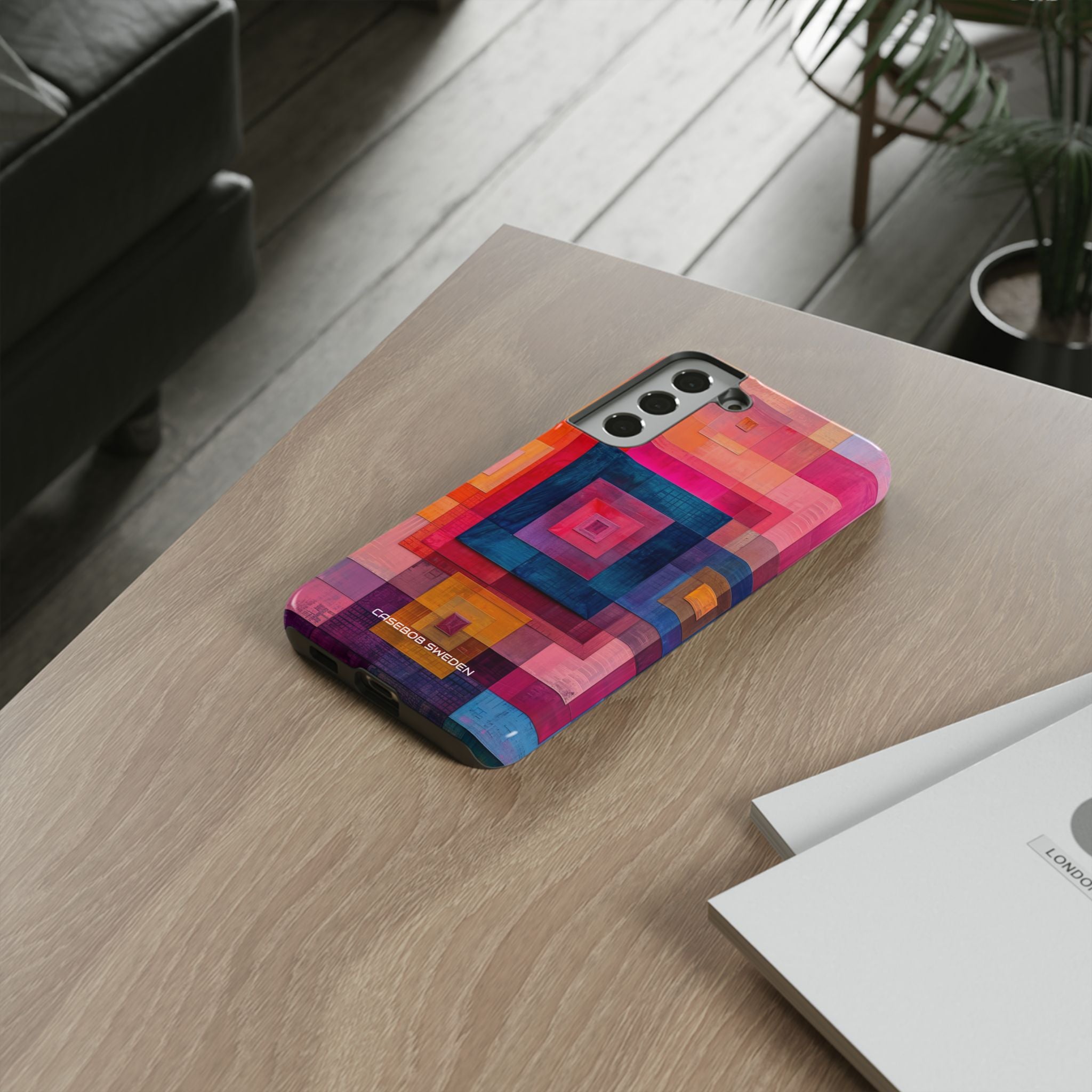 Vibrant Geometry - Tough Samsung S22 Phone Case