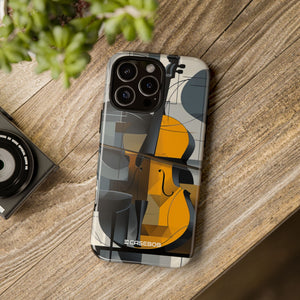 Abstract Elegance: Cello Harmony - for iPhone 16