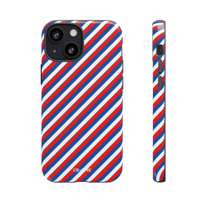 Striped Freedom Wave - iPhone Case
