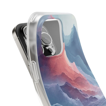 Mountain Wave Serenity - Flexi iPhone 16 Phone Case