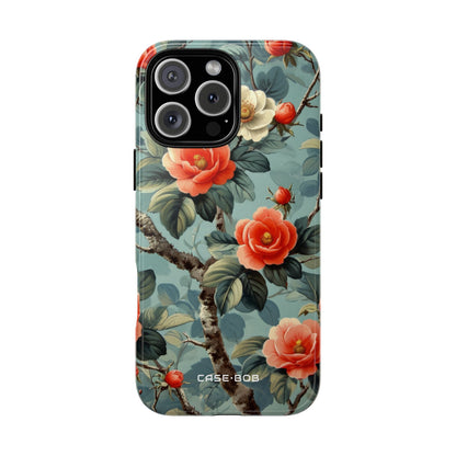 Coral Bloom iPhone 16 Pro Max Case - Tough