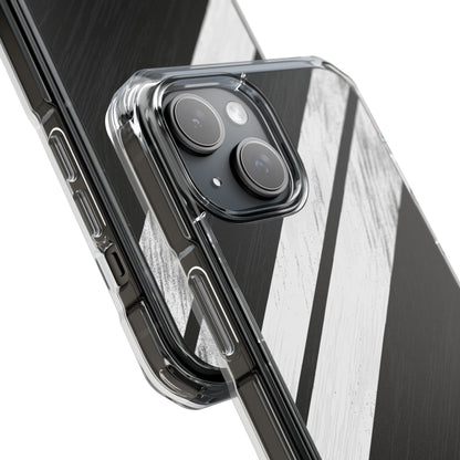 Grainy Stripe Shadow iPhone 15 Case - Impact