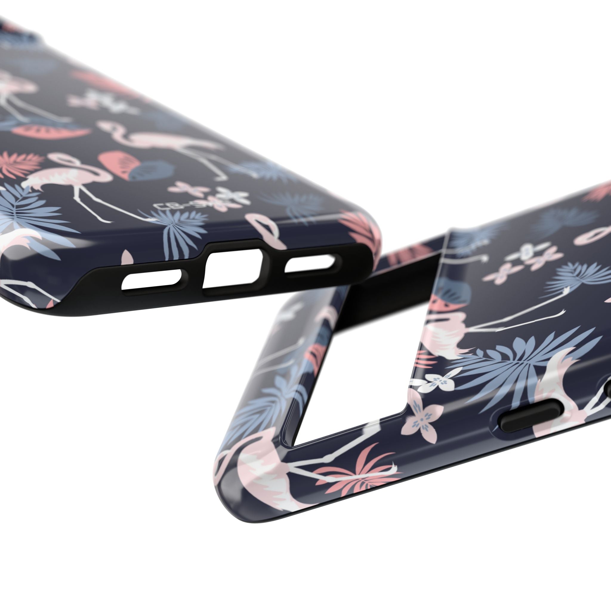 Flamingos Dance Playfully - Google Pixel Case