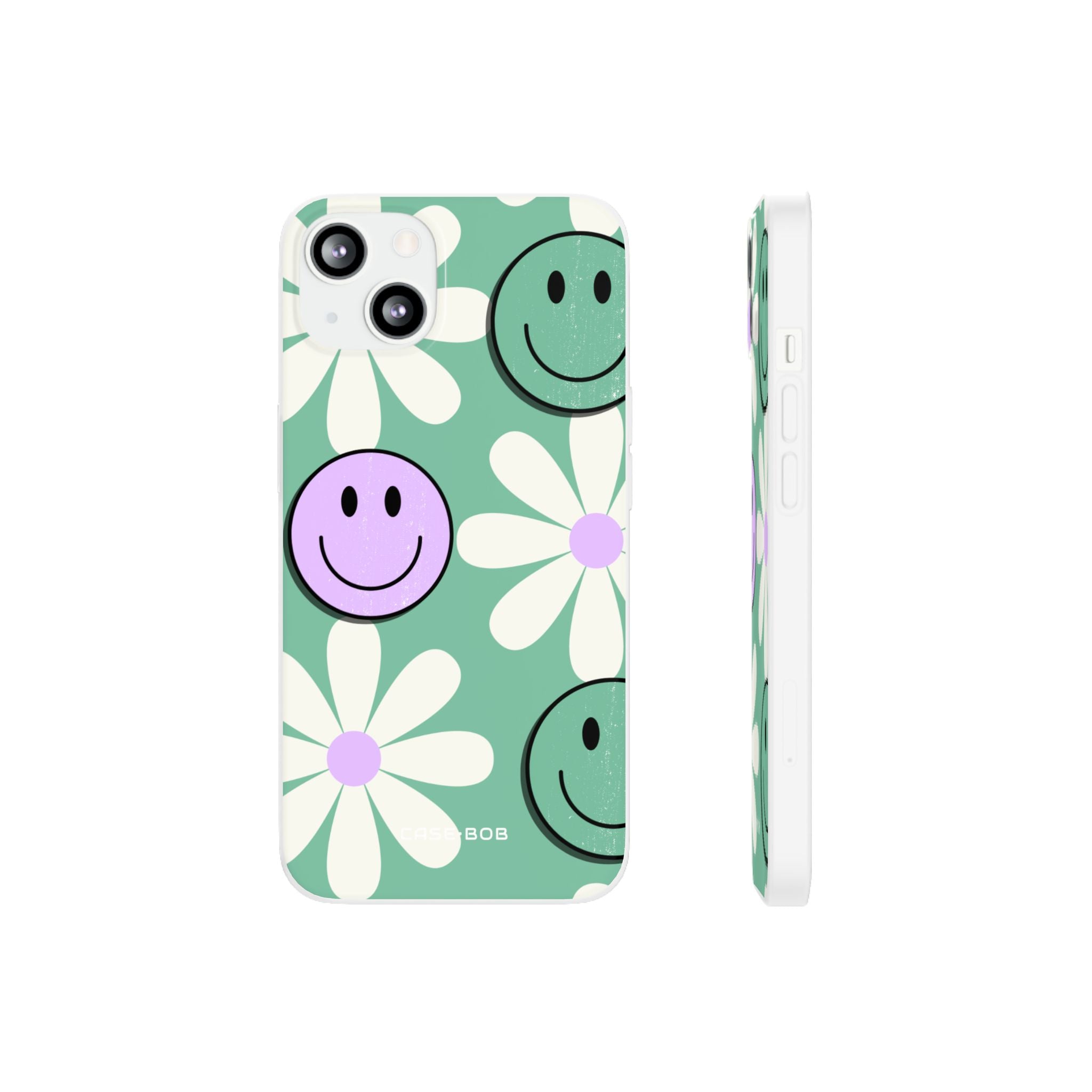 Smiley Daisy Glow iPhone 13 - Soft