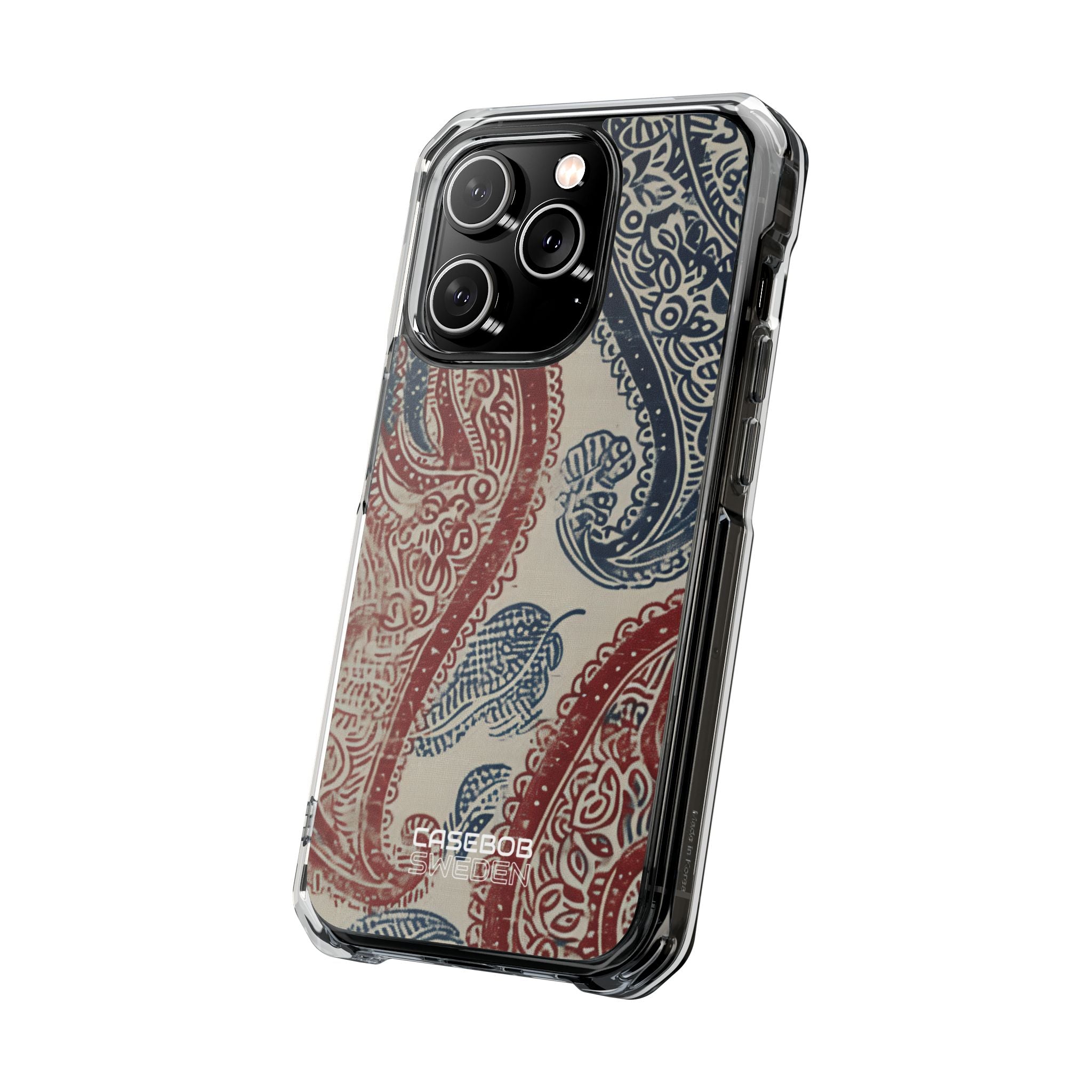 Ornate Paisley Swirl iPhone 14 - Impact Clear+