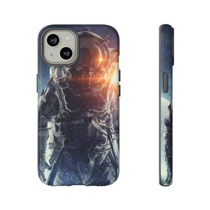 Astronaut in space - Protective Phone Case