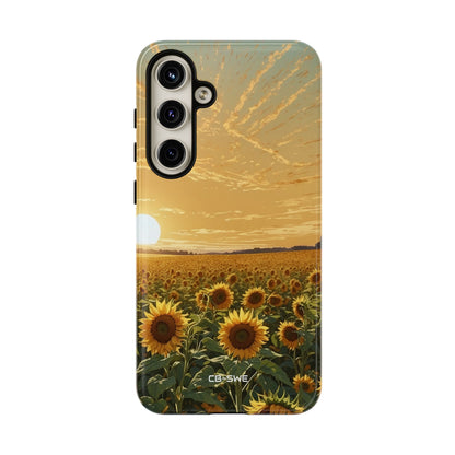 Sunflowers Embrace Sunset - Samsung Case